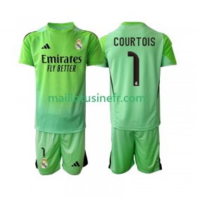 Maillot de Foot Real Madrid Thibaut Courtois 1 Extérieur 2025-26 - Enfant